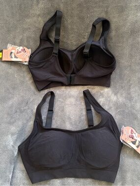 Shapermint women’s bra size M black new lot of 2